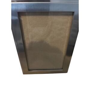 Vintage Modern Thomas O’Brien Metal Silver Photo Frame 4 x 6
